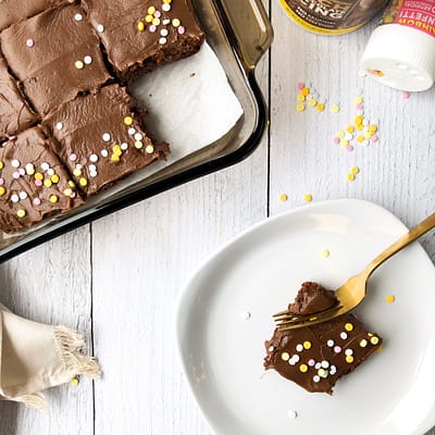 The Easiest, Fudgiest Flourless Brownies