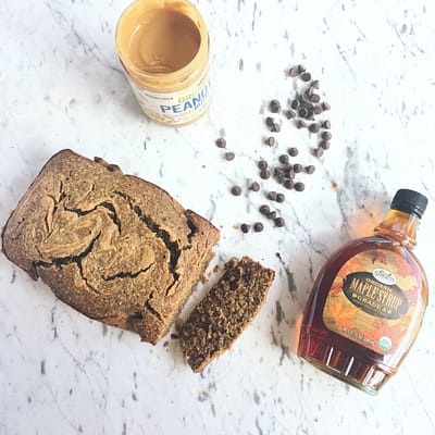 Maple Bacon Chocolate Peanut Butter Banana Bread