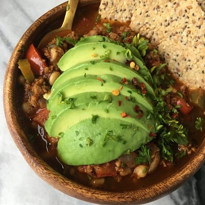 Dark Beer Turkey Chili