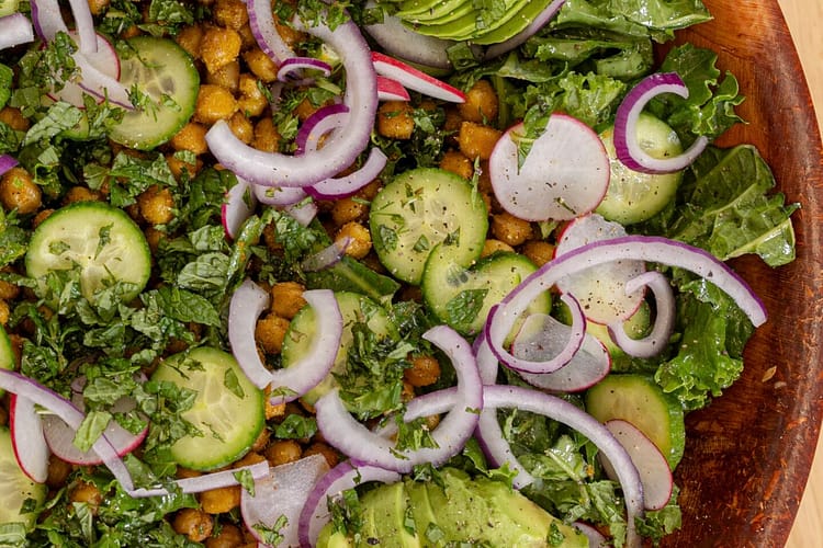 Deconstructed Falafel Salad
