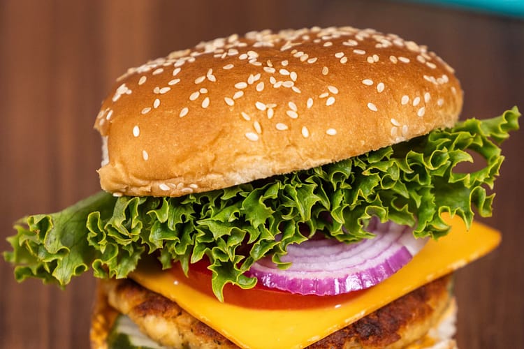The Original Smoked Trout Burger
